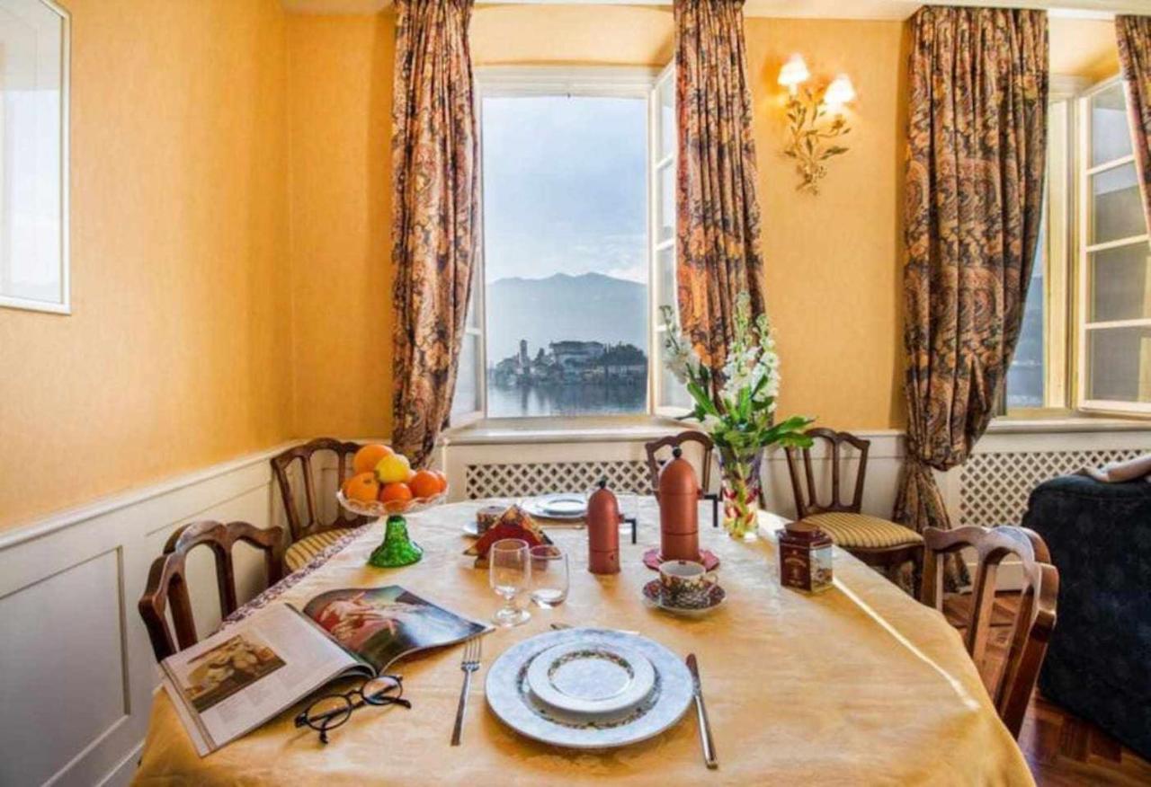 Casa Orta Appartamento Con Vista Lago Орта Сан Джулио Екстериор снимка